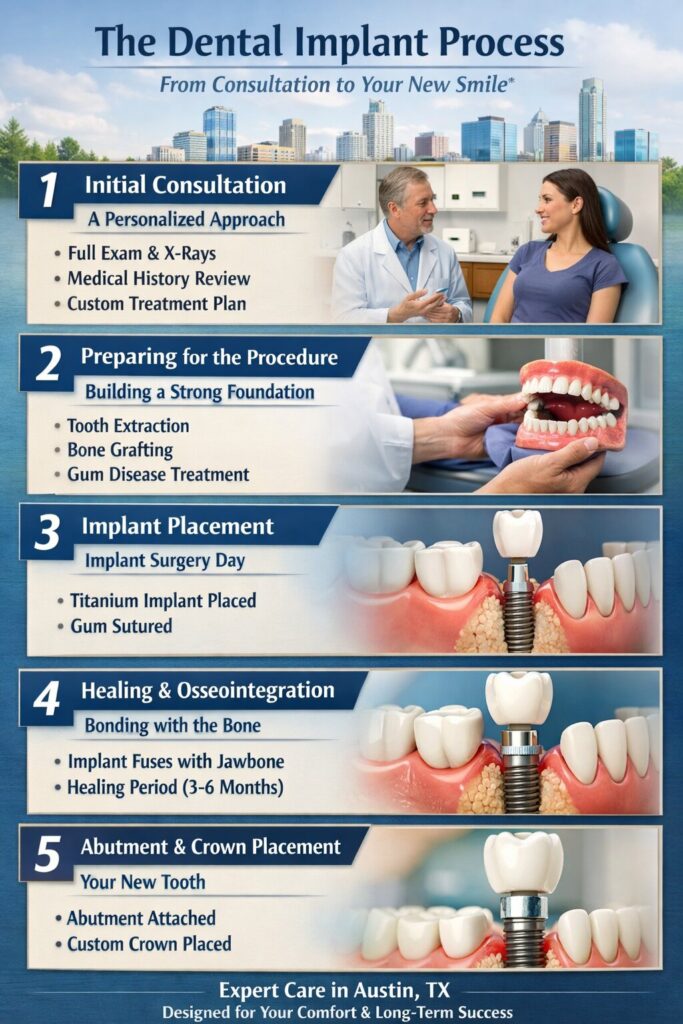 The Dental Implants Process